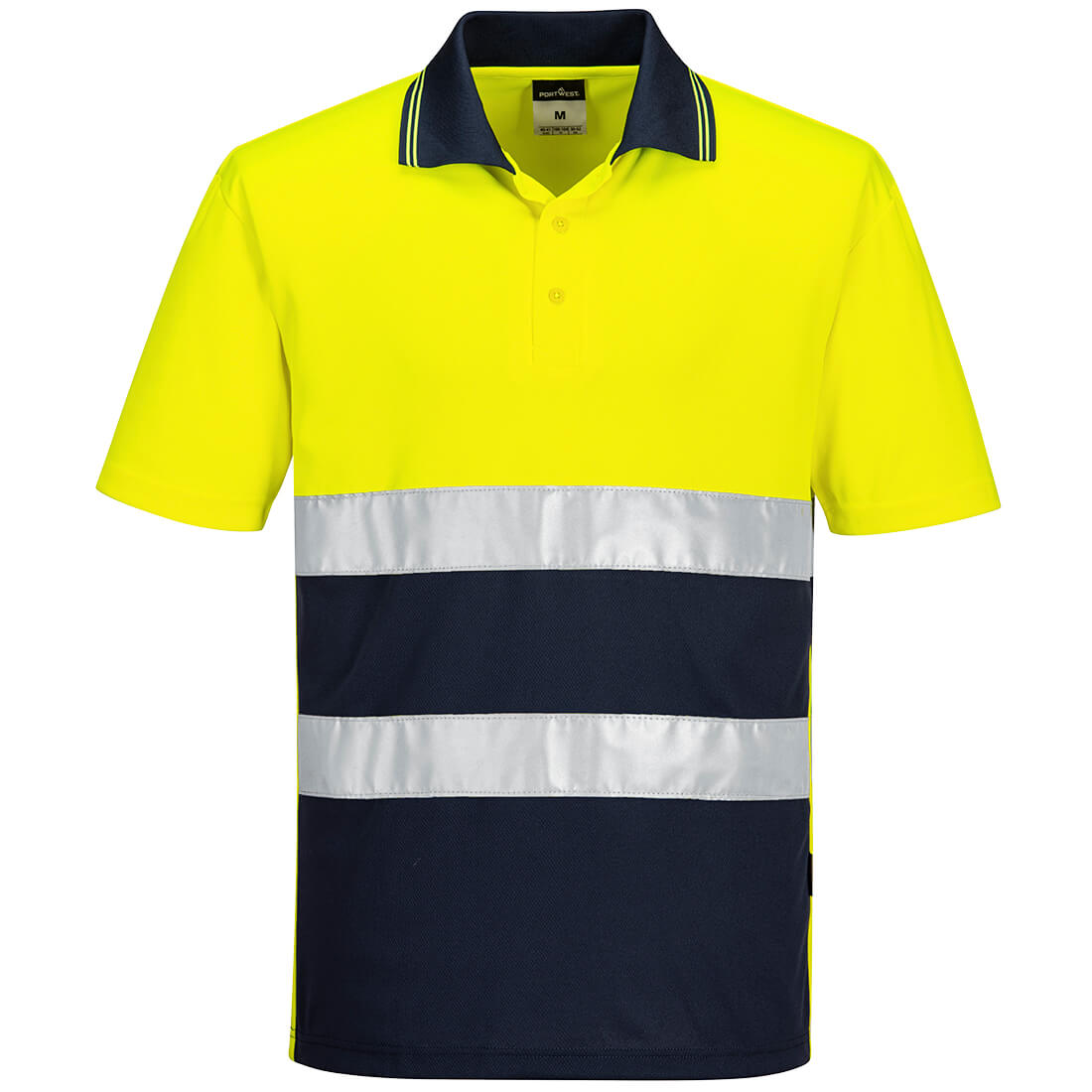 Portwest Two-Tone Lightweight Short Sleeve Polo Shirt S175