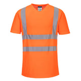 Portwest V-Neck T-Shirt Mesh Inserts S179