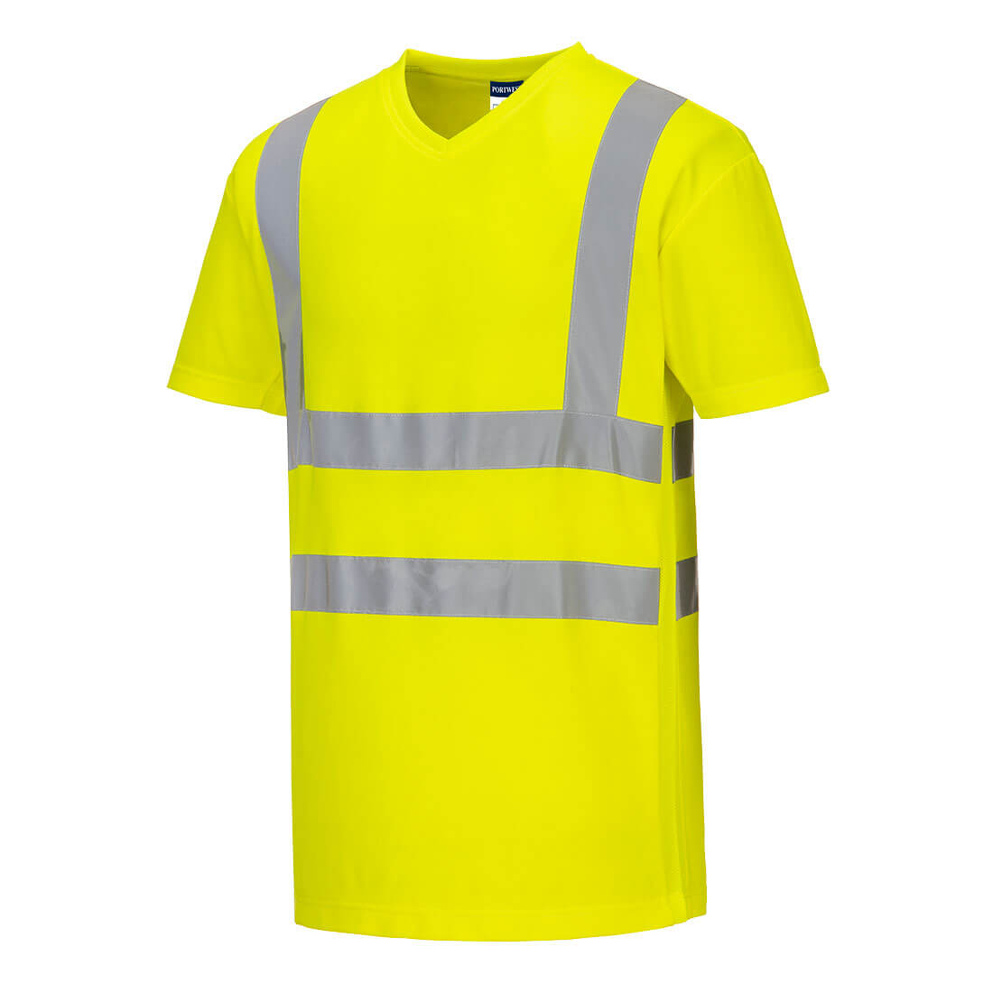 Portwest V-Neck T-Shirt Mesh Inserts S179