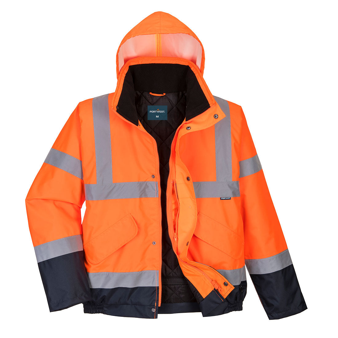 Portwest Hi-Vis Two Tone Bomber Jacket S266