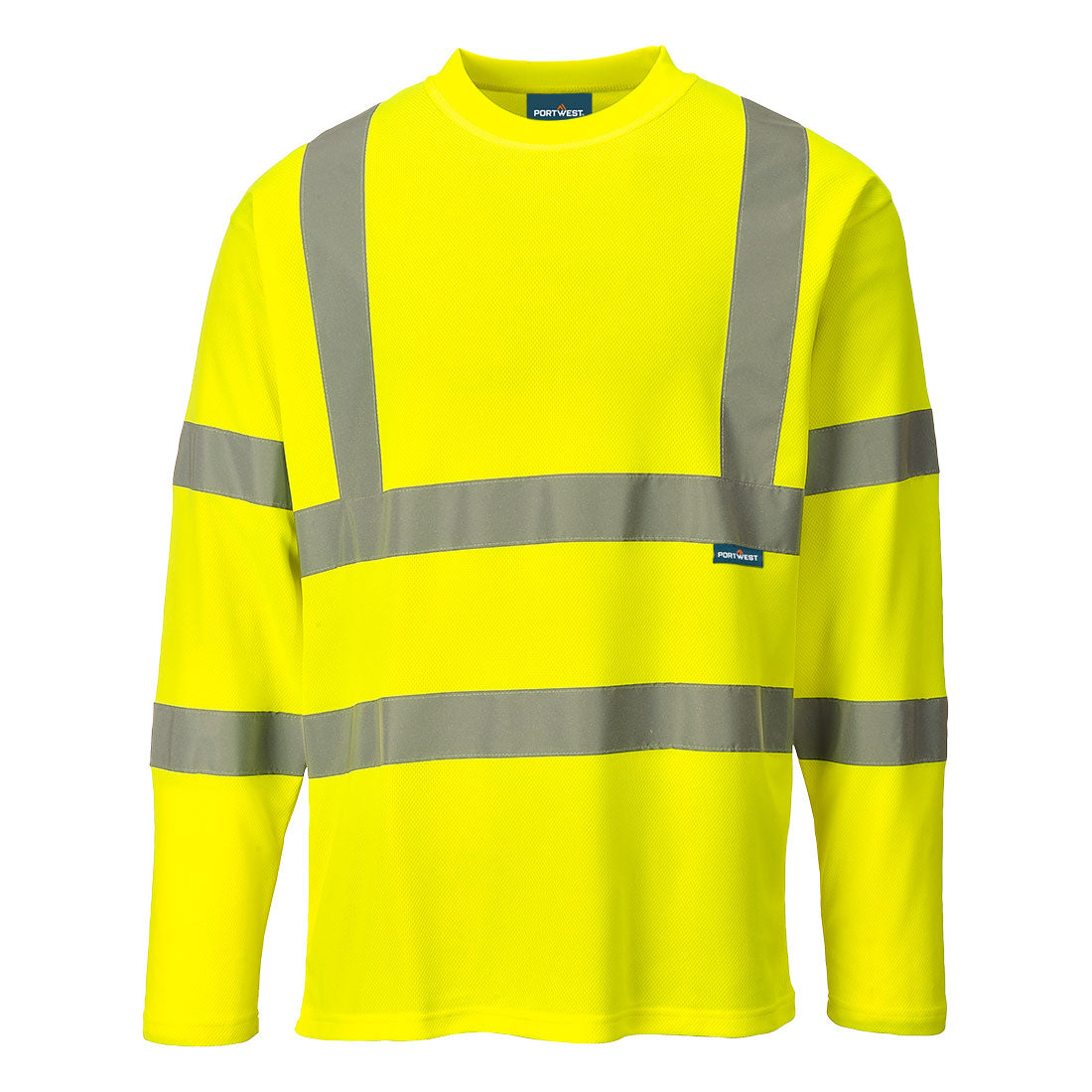 Portwest Hi-Vis Long Sleeved T-Shirt S278