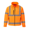 Portwest Hi-Vis Classic Softshell Jacket Coat (3L) S424