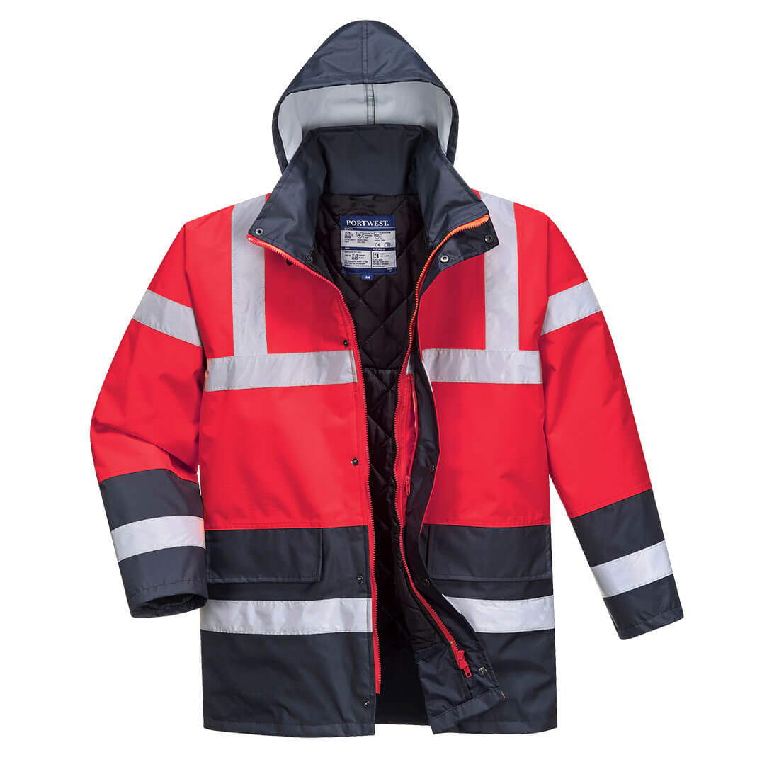 Portwest Hi-Vis Contrast Traffic Jacket S466