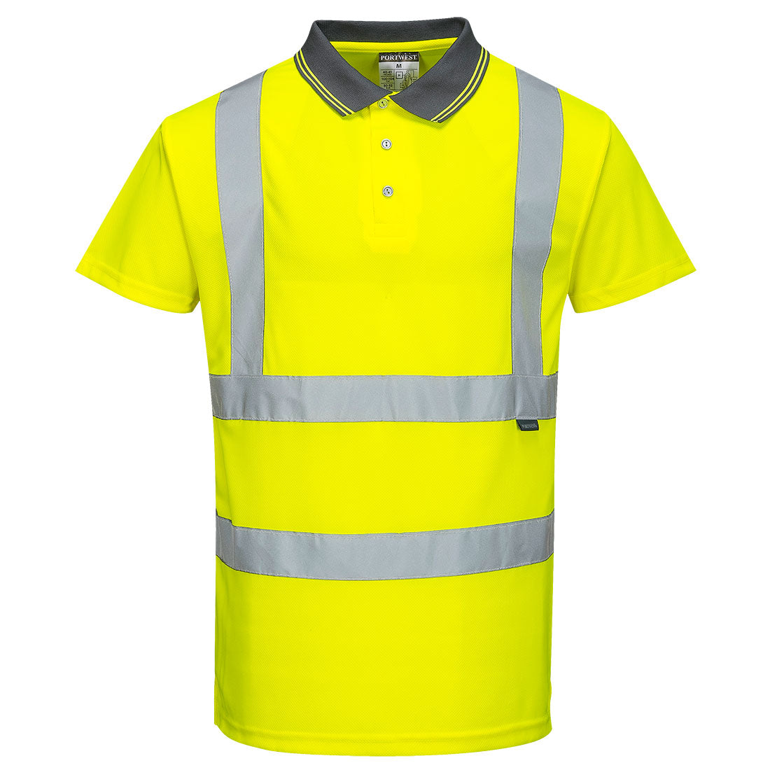 Portwest Hi-Vis Short Sleeve Polo S477