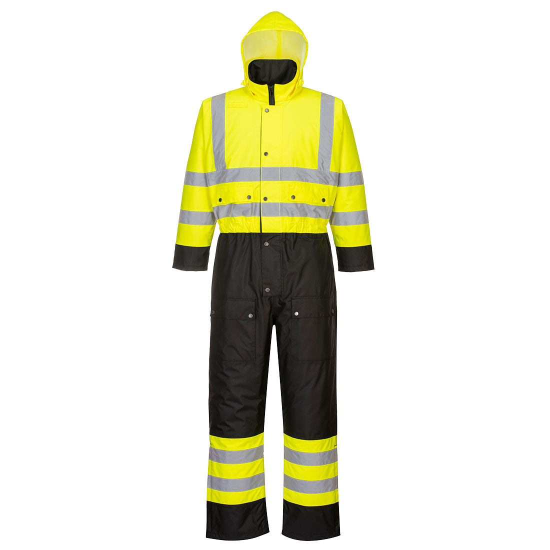 Portwest Hi-Vis Contrast Coverall - Lined S485