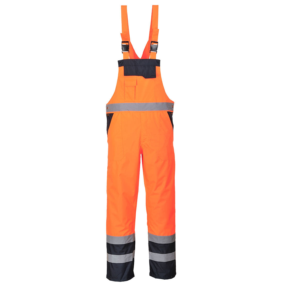 Portwest Contrast Bib & Brace - Lined S489
