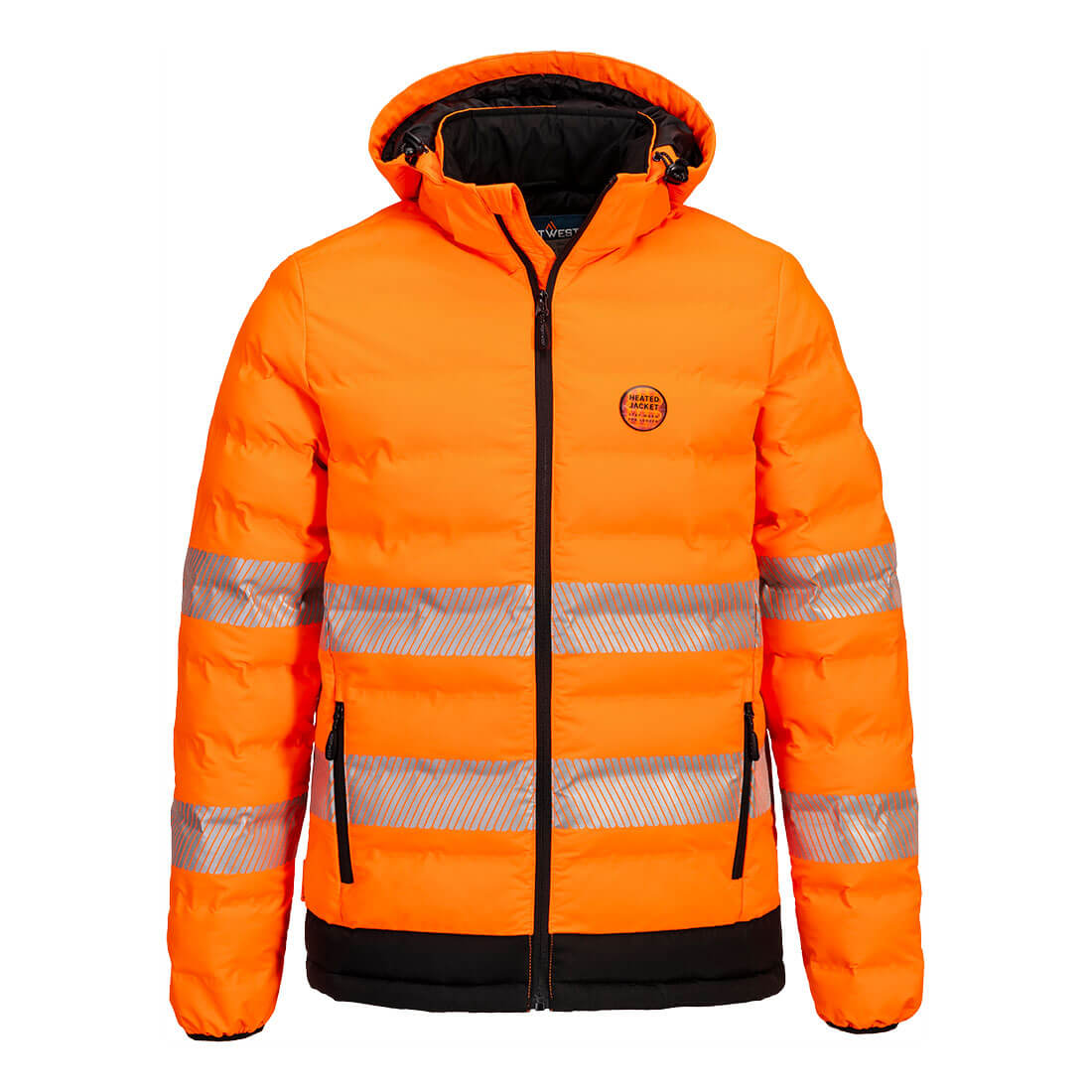 Portwest Hi Vis Ultrasonic Heated Tunnel Jacket S548
