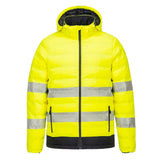 Portwest Hi-Vis Ultrasonic Heated Tunnel Jacket S548