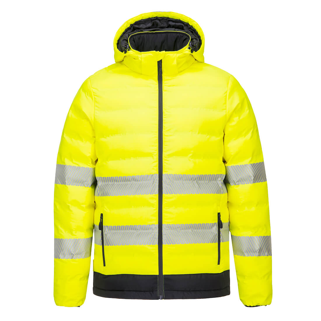 Portwest Hi Vis Ultrasonic Heated Tunnel Jacket S548