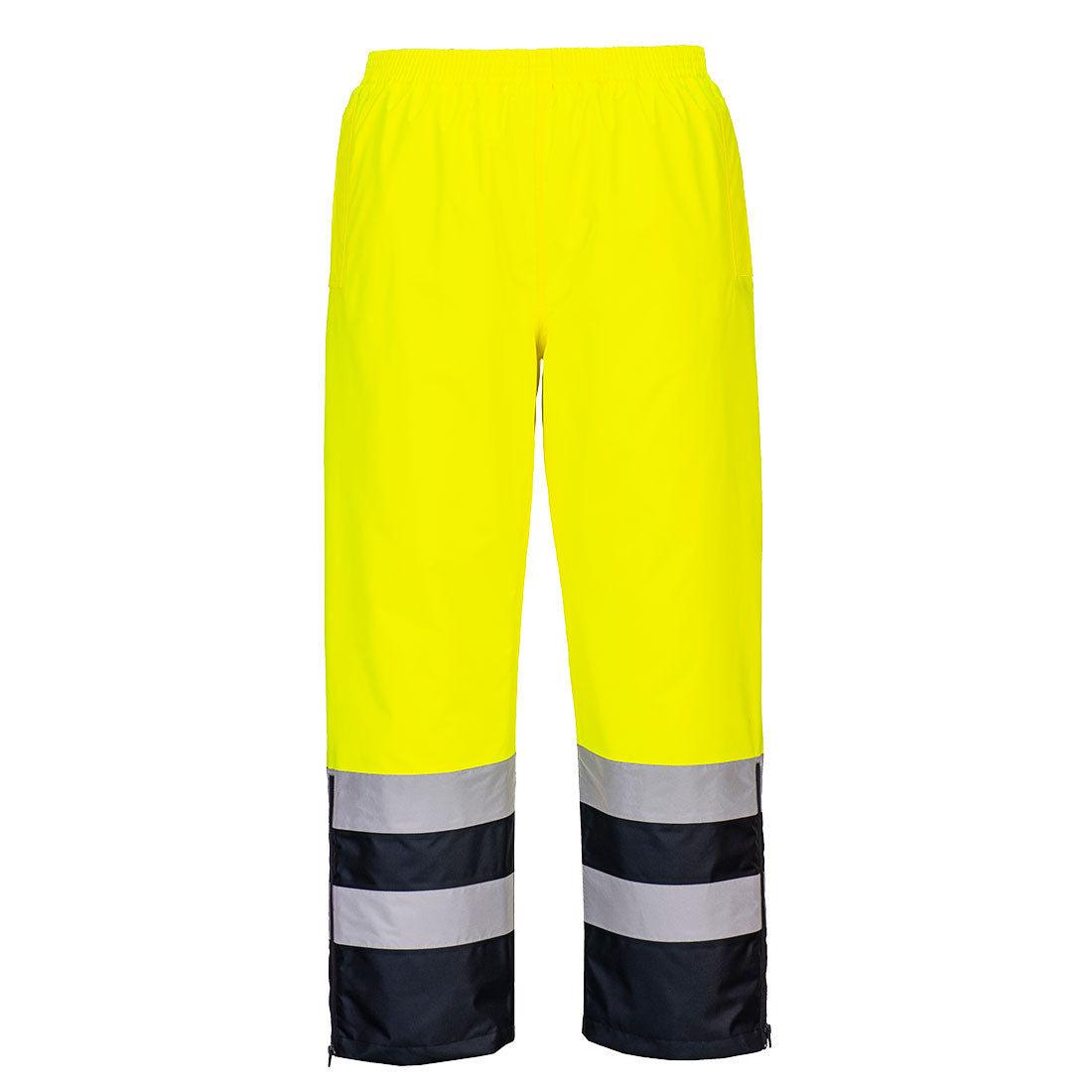 Portwest Hi-Vis Lined Rain Pants S598