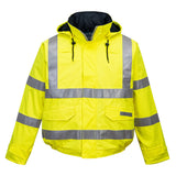 Portwest Bizflame Rain Hi-Vis Antistatic FR Bomber Jacket S773