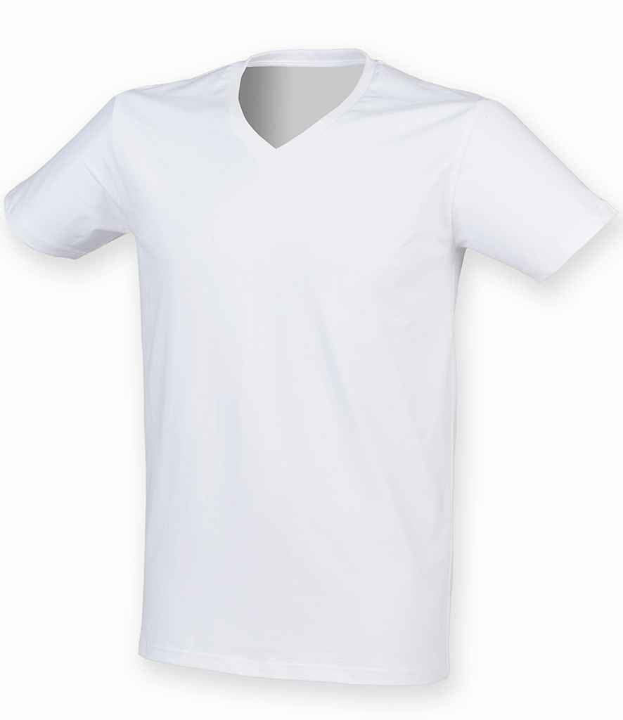 SF Clothing Feel Good Stretch V Neck T-Shirt SF122