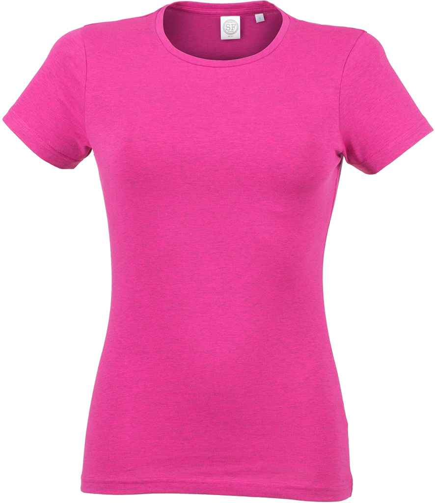 SF Clothing Ladies Feel Good Stretch T-Shirt SK121 - front view