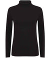 SF Clothing Ladies Feel Good Stretch Roll Neck T-Shirt SK125