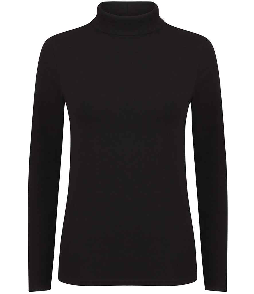 SF Clothing Ladies Feel Good Stretch Roll Neck T-Shirt SK125