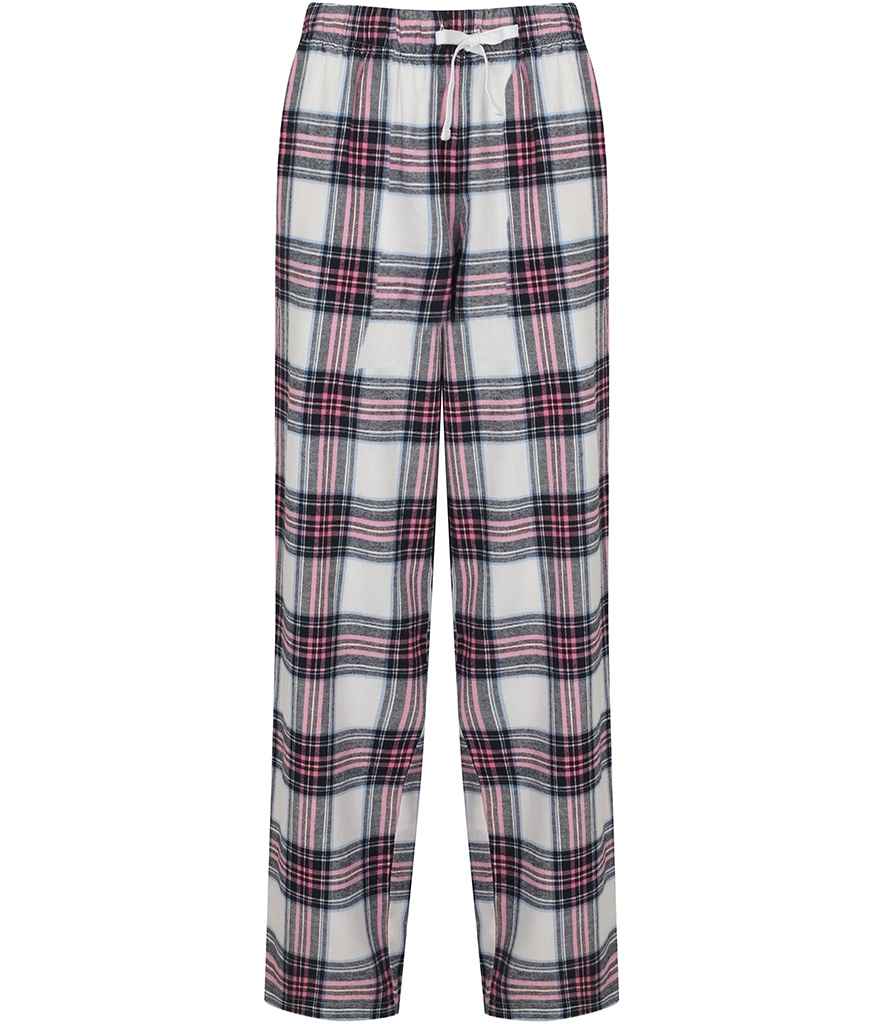 SF Clothing Ladies Tartan Lounge Pants SK83 - front view