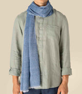 Spasso Blue Lines Scarf SP161 - Blue Lines