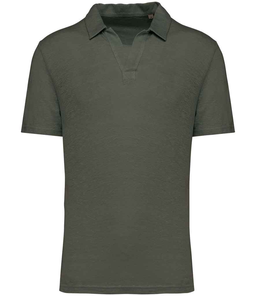 Spasso Linen Poloshirt SP220