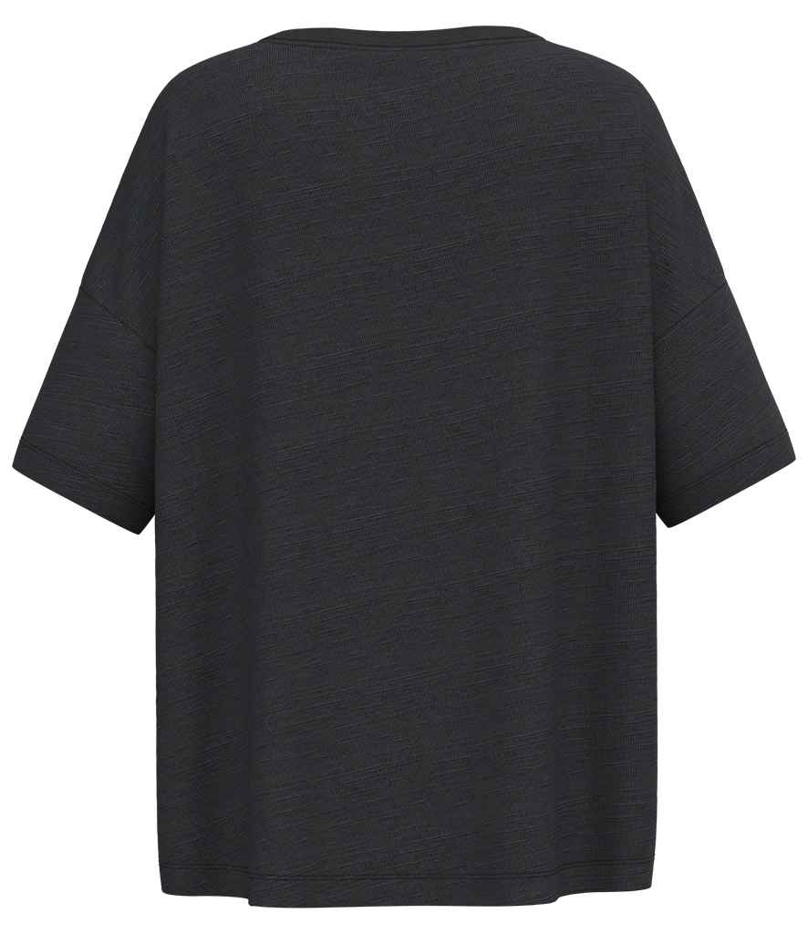 Spasso Ladies Oversized Slub T-Shirt SP304