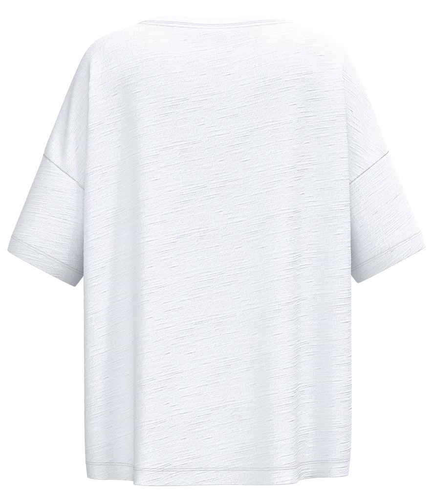 Spasso Ladies Oversized Slub T-Shirt SP304