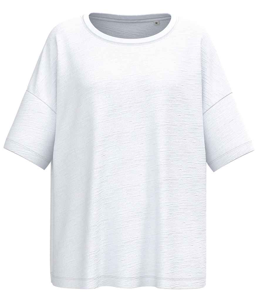 Spasso Ladies Oversized Slub T-Shirt SP304