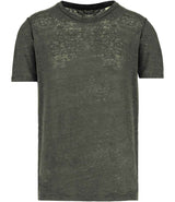 Spasso Crew Neck Linen T-Shirt SP320