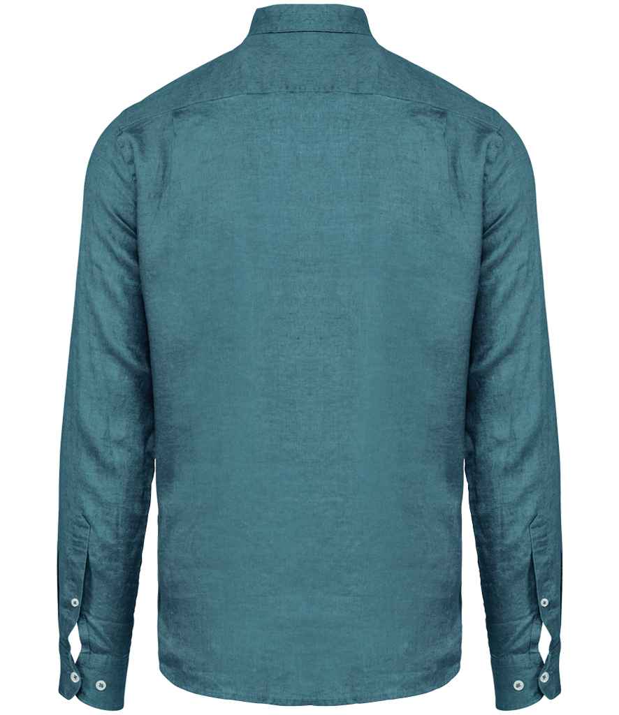 Spasso Long Sleeve Linen Shirt SP504