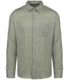 Spasso Long Sleeve Linen Shirt SP504