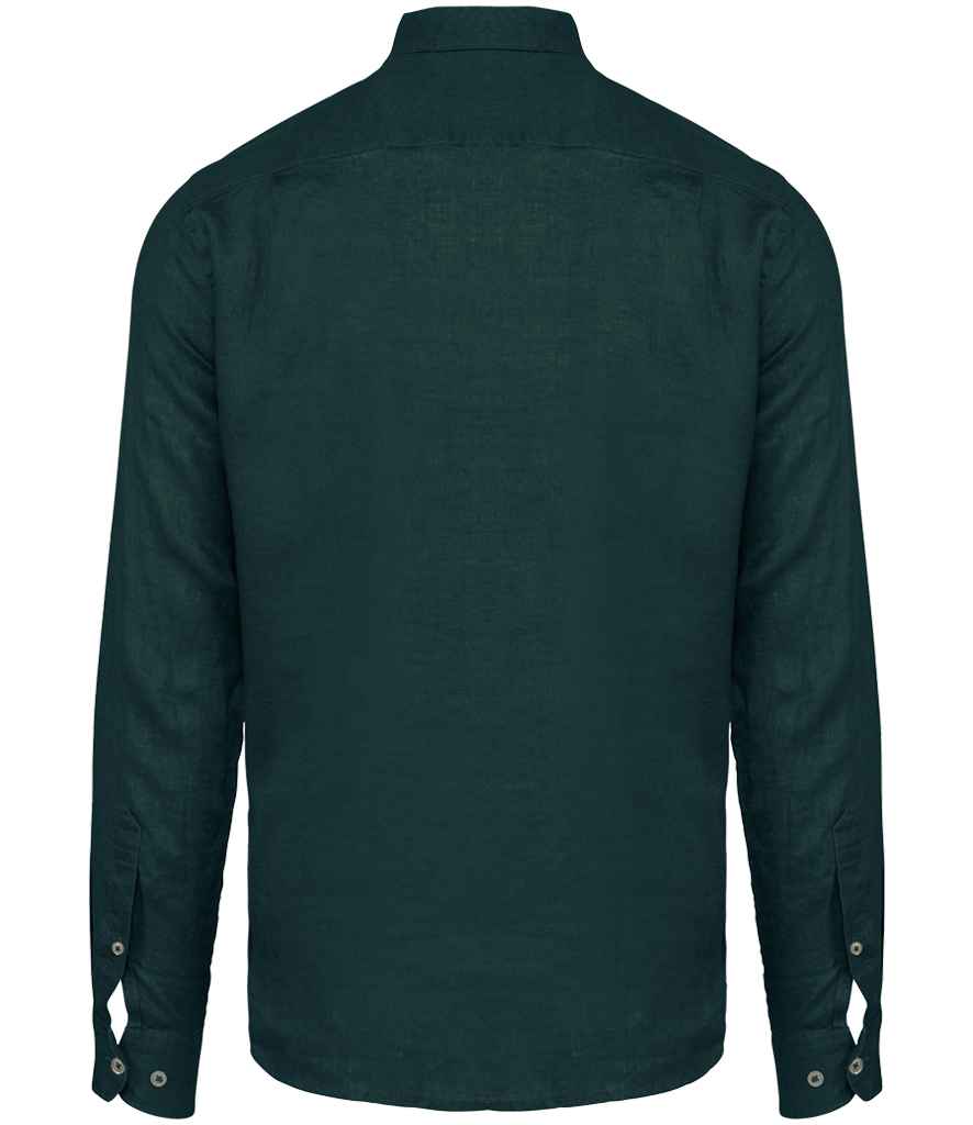 Spasso Long Sleeve Linen Shirt SP504