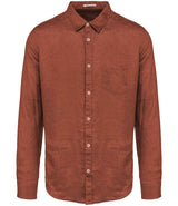 Spasso Long Sleeve Linen Shirt SP504