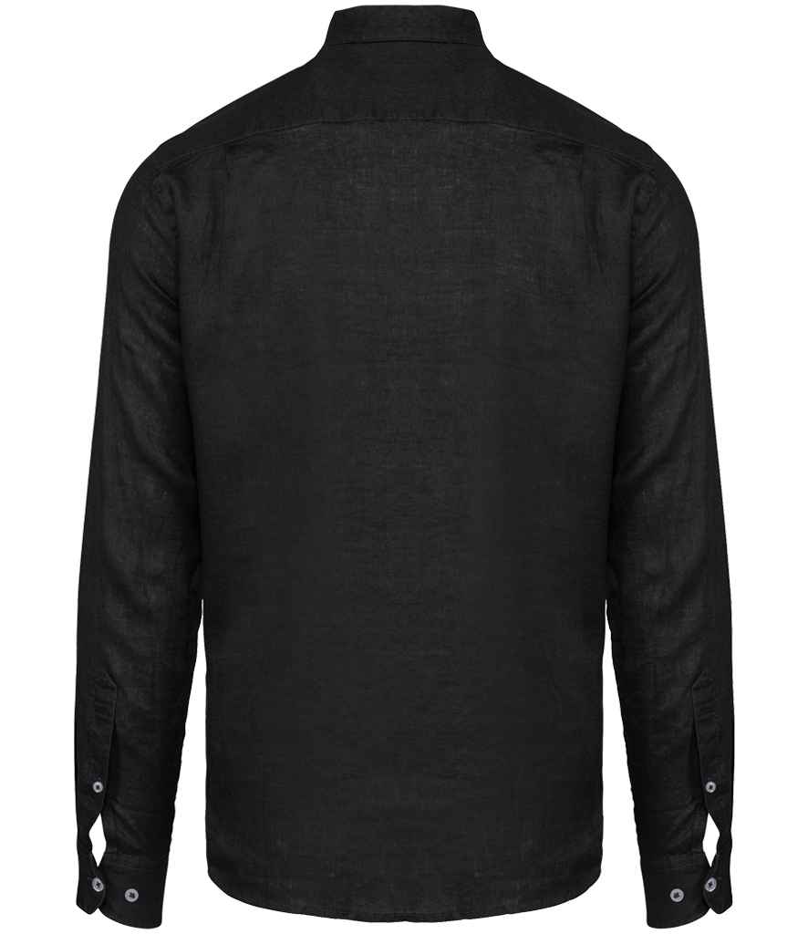 Spasso Long Sleeve Linen Shirt SP504