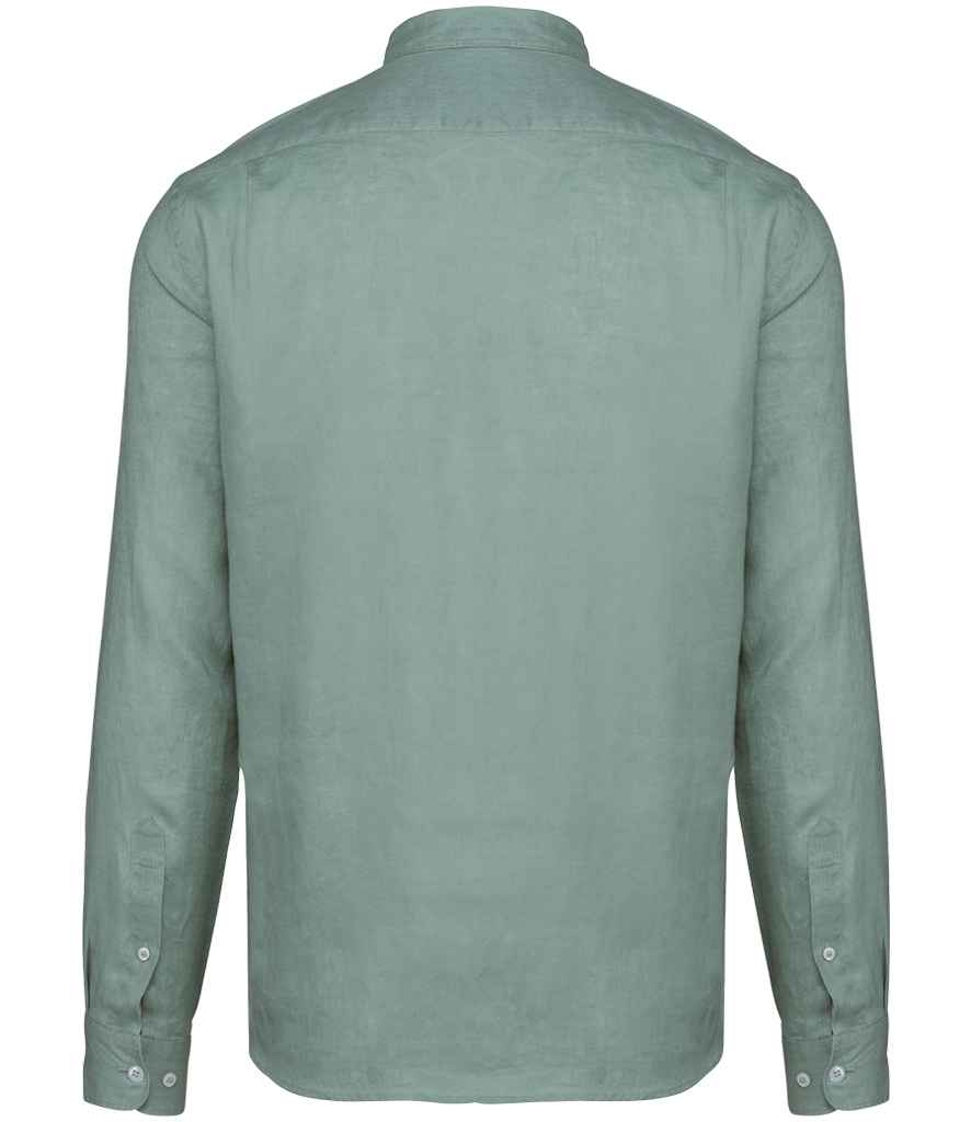 Spasso Long Sleeve Linen Shirt SP504