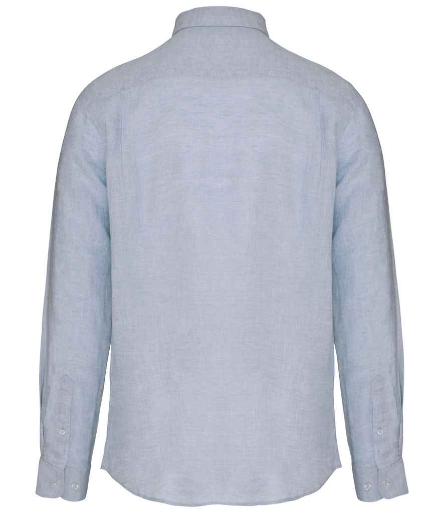 Spasso Long Sleeve Linen Shirt SP504