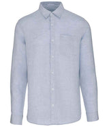 Spasso Long Sleeve Linen Shirt SP504