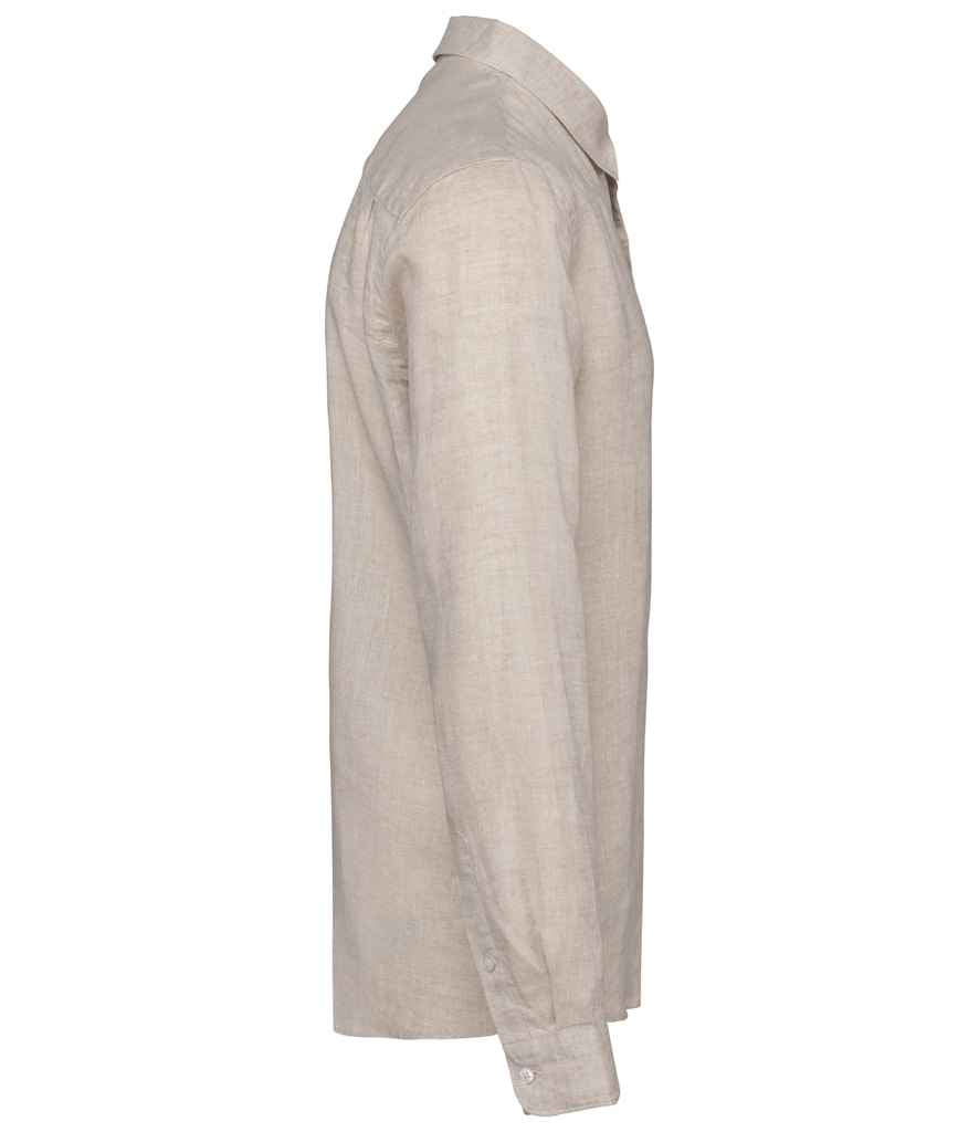Spasso Long Sleeve Linen Shirt SP504