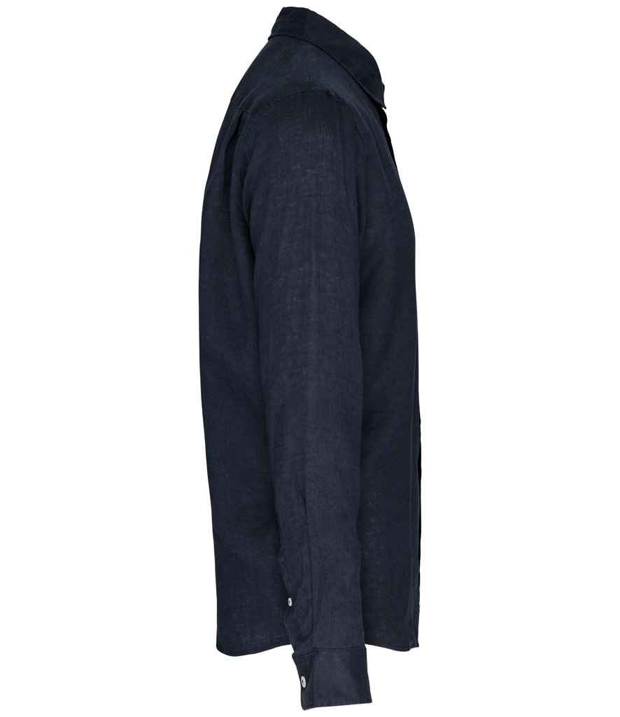 Spasso Long Sleeve Linen Shirt SP504