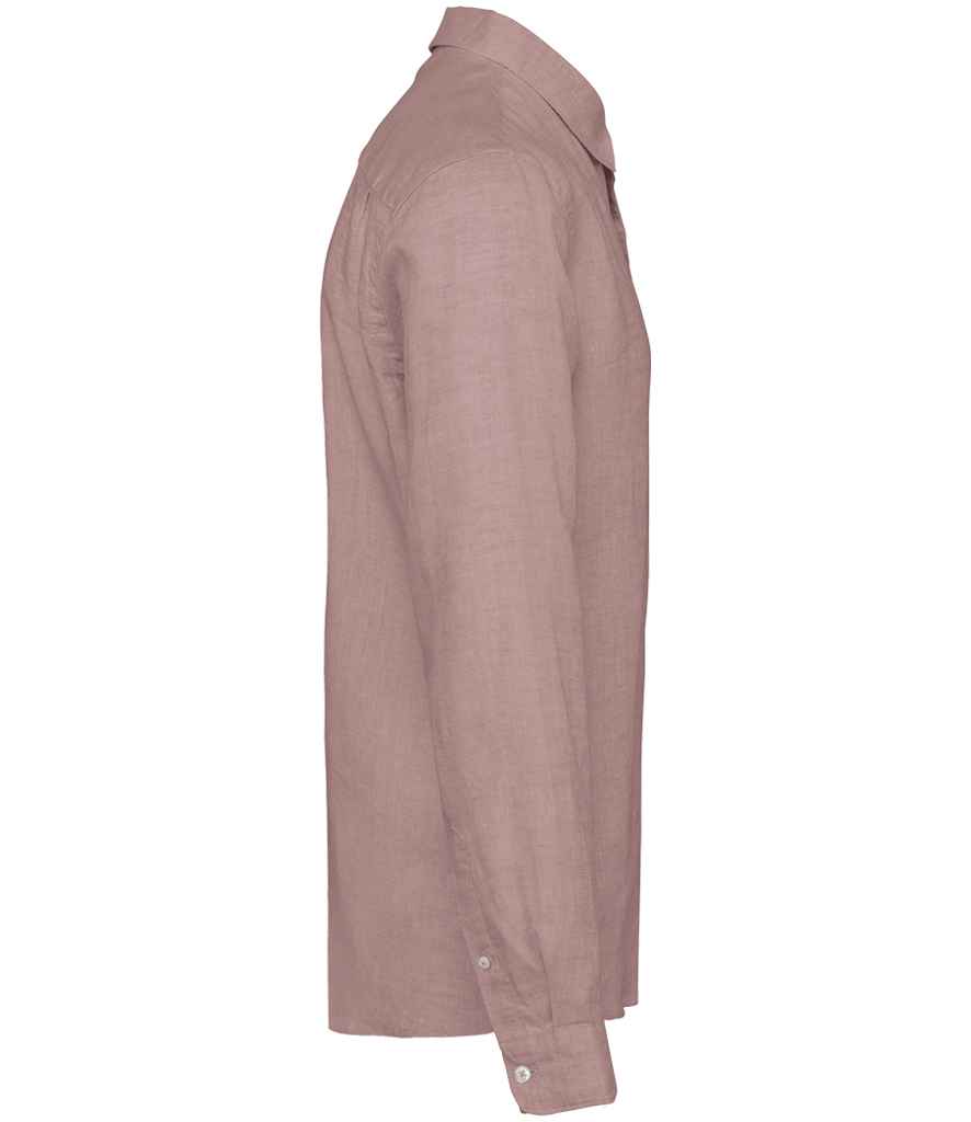 Spasso Long Sleeve Linen Shirt SP504