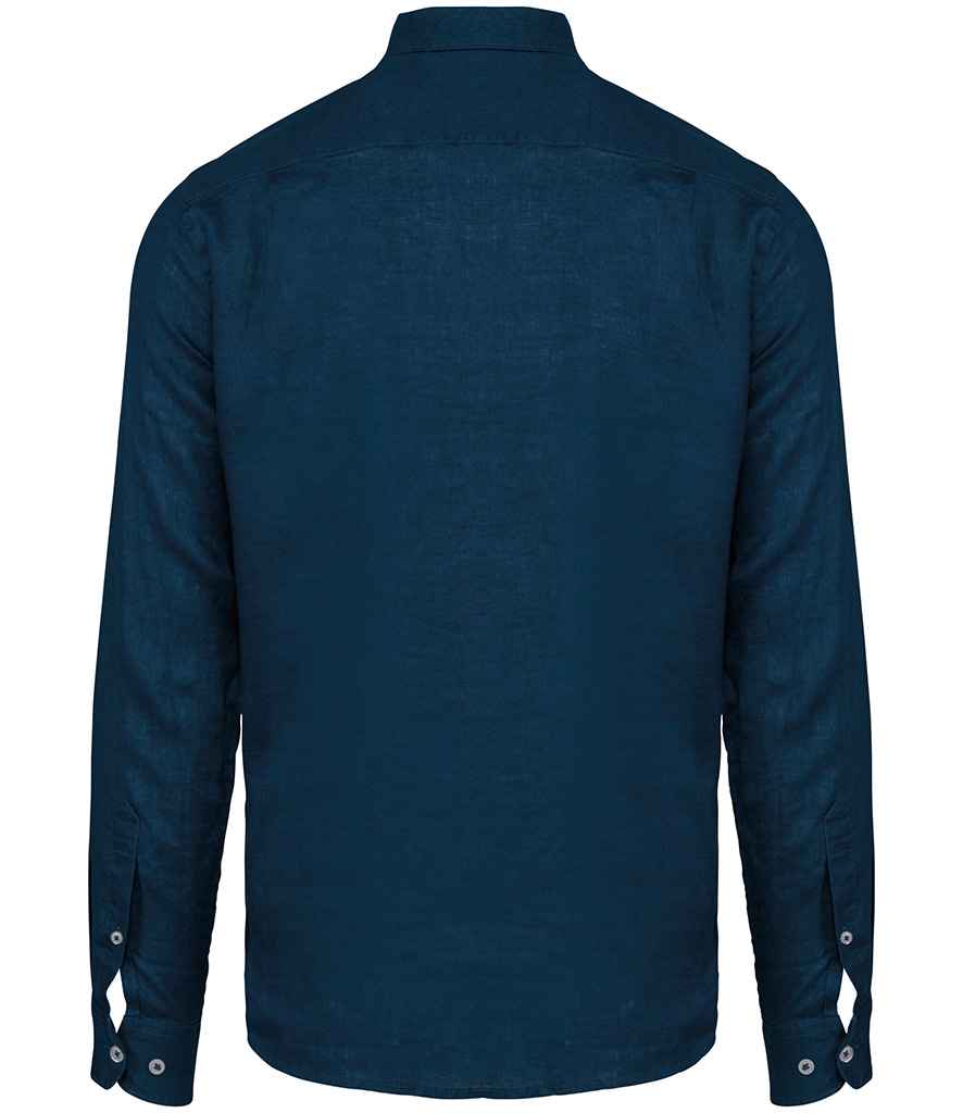Spasso Long Sleeve Linen Shirt SP504
