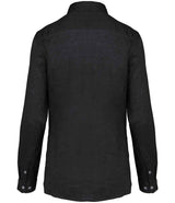 Spasso Ladies Long Sleeve Linen Shirt SP505