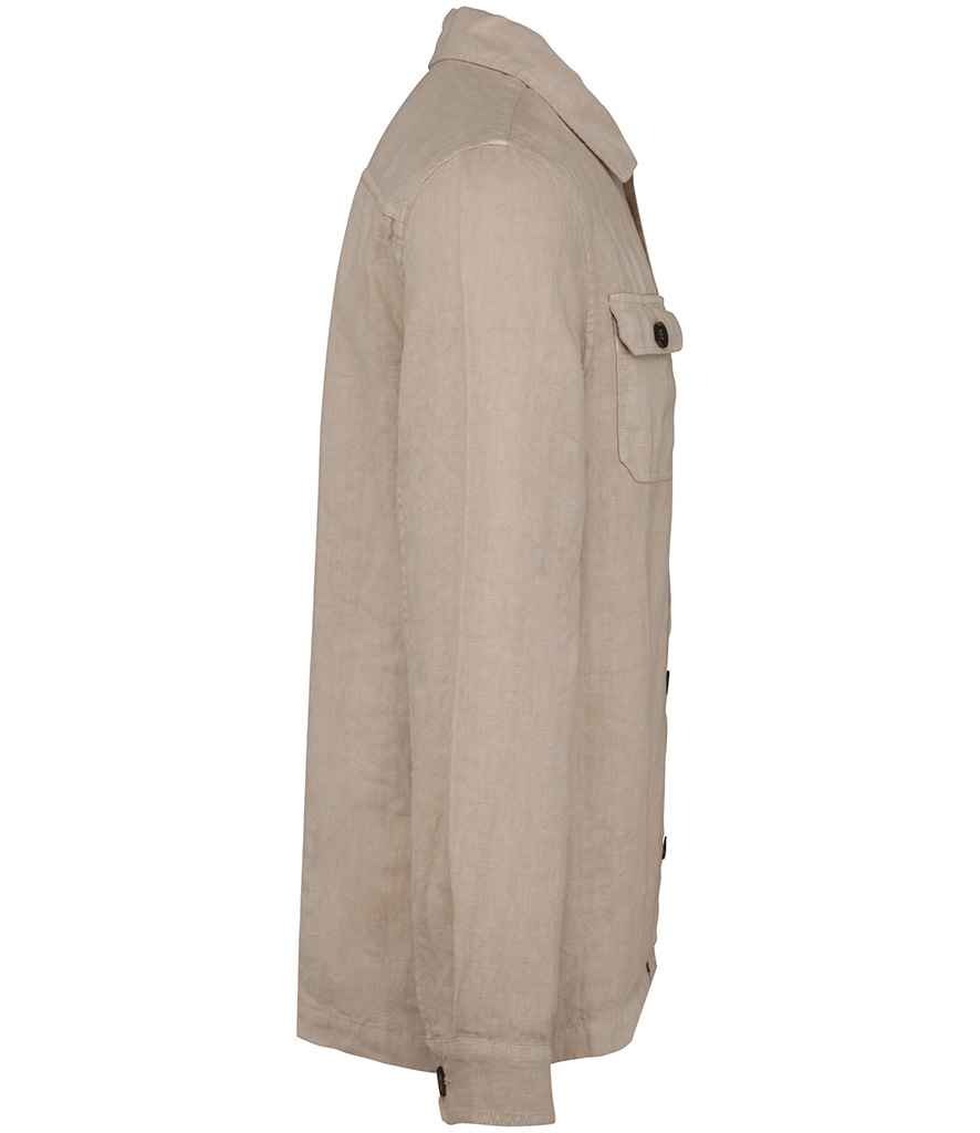 Spasso Linen Washed Overshirt SP516