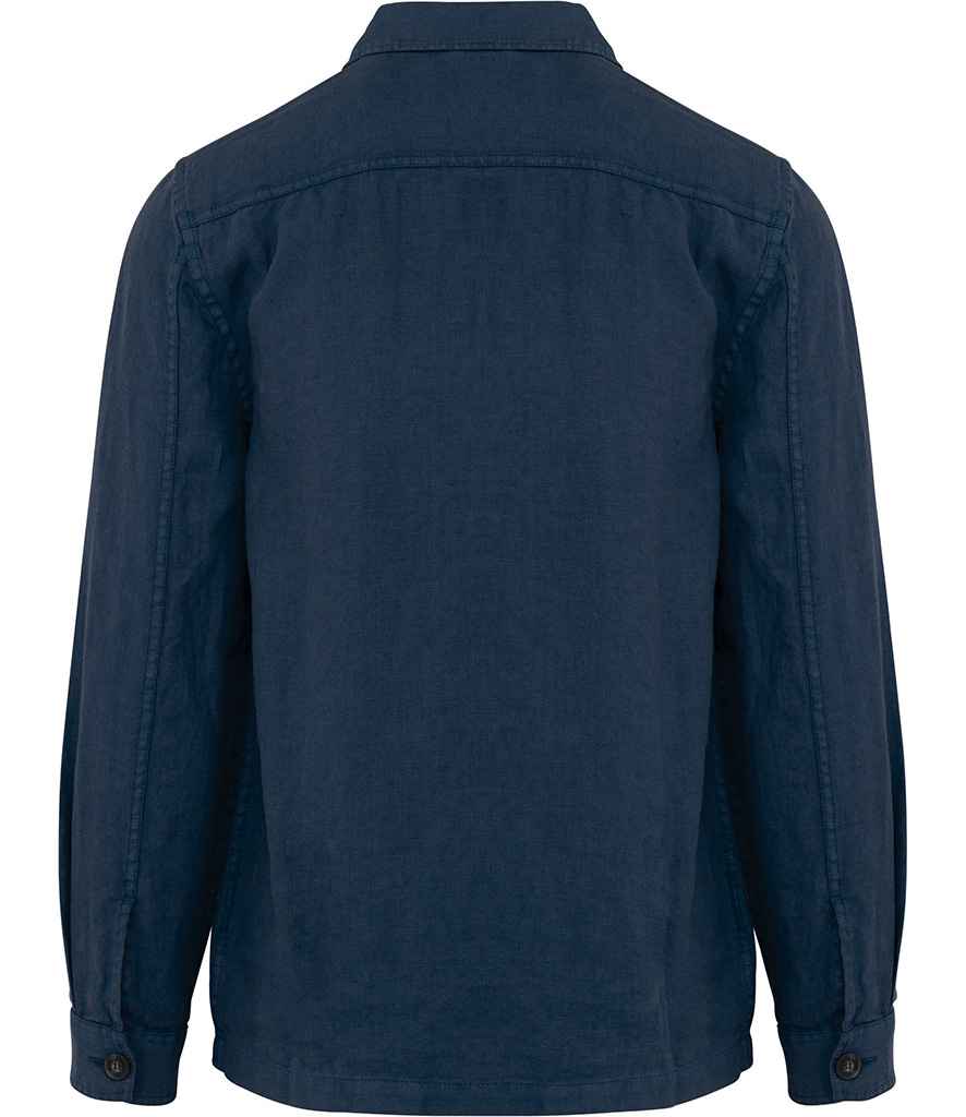 Spasso Linen Washed Overshirt SP516