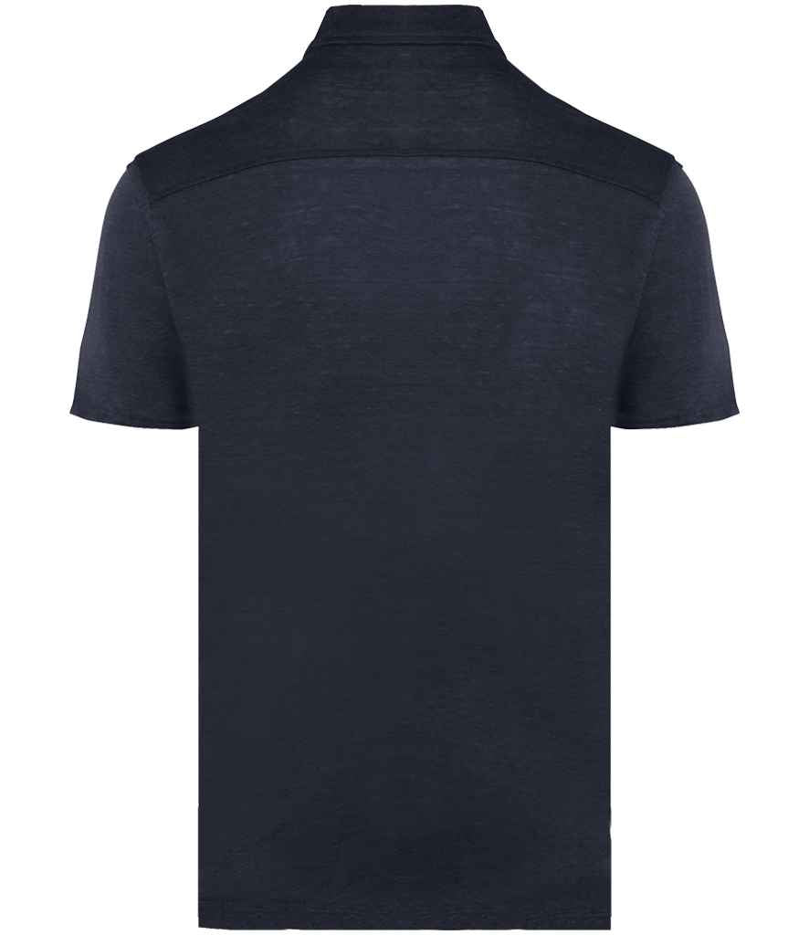 Spasso Short Sleeve Linen Shirt SP517