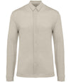 Spasso Long Sleeve Linen Shirt SP518 - Linen Sand