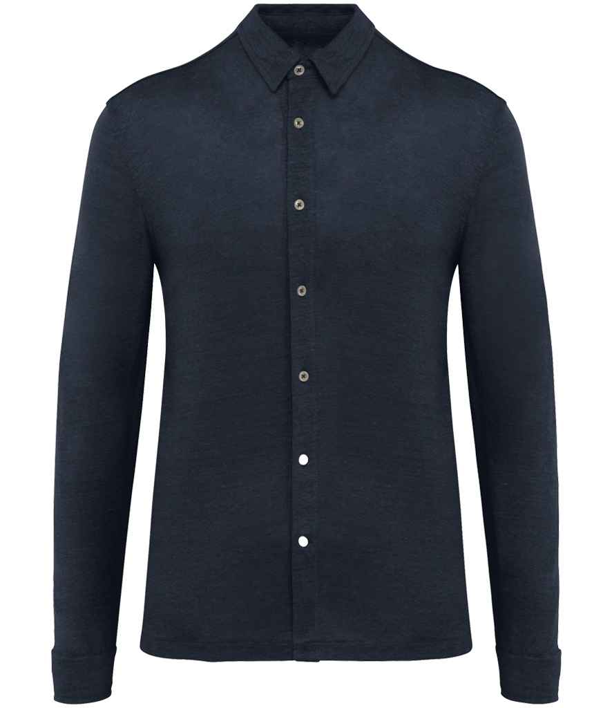 Spasso Long Sleeve Linen Shirt SP518