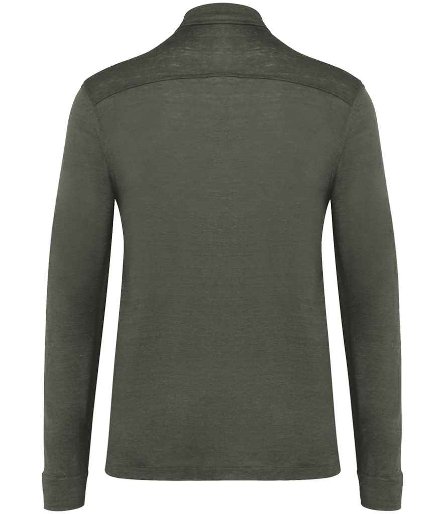 Spasso Long Sleeve Linen Shirt SP518