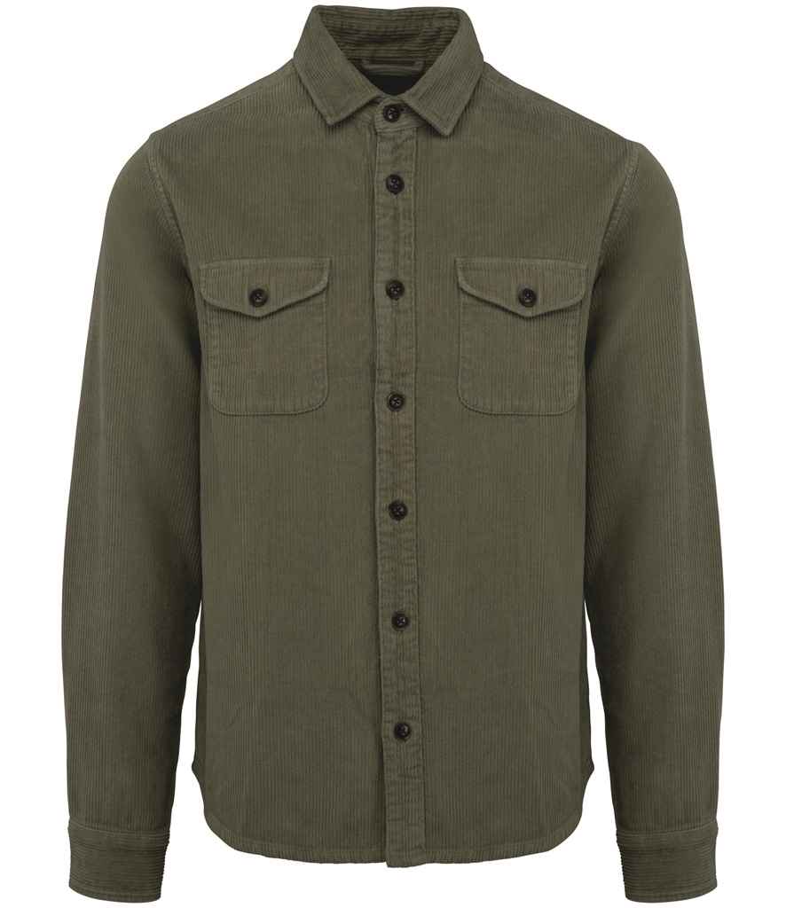 Spasso Faded Corduroy Overshirt SP519