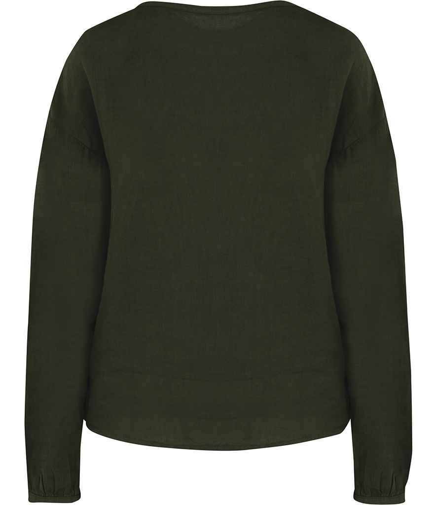 Spasso Ladies Linen Blouse SP524