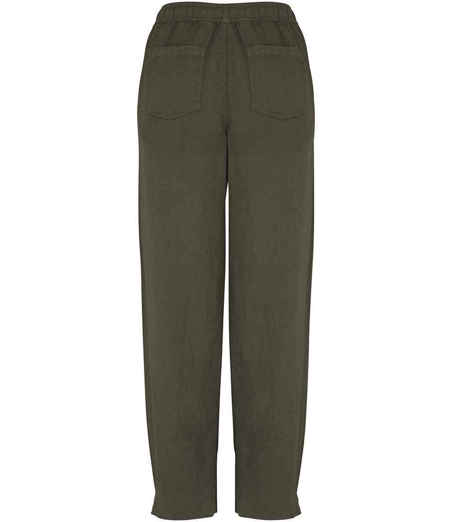 Spasso Ladies Washed Trousers SP733