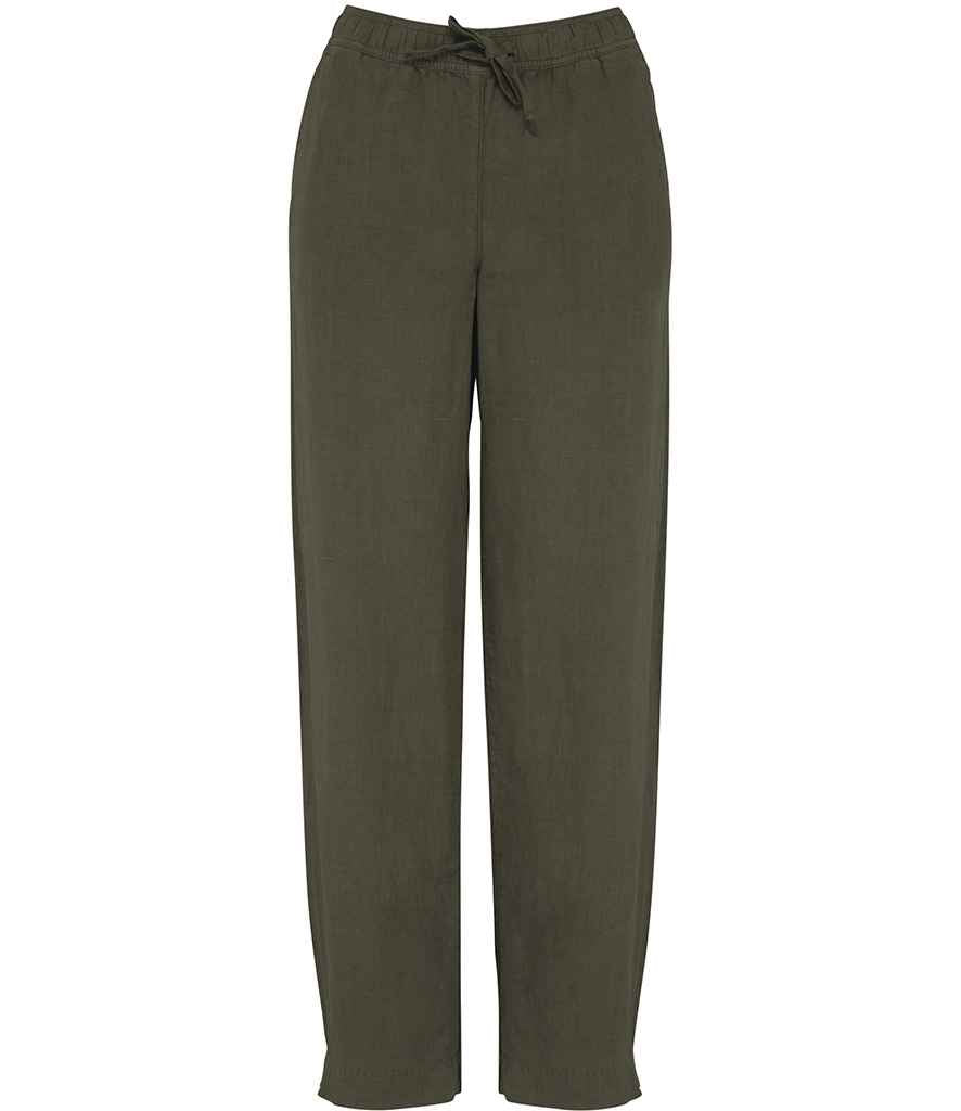 Spasso Ladies Washed Trousers SP733