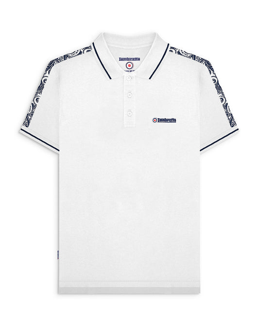 Lambretta Paisley Taped Polo SS1326